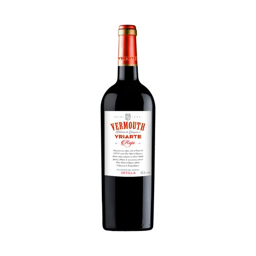 YRIARTE Vermut rojo con aroma y sabor amargo botella 1 l.