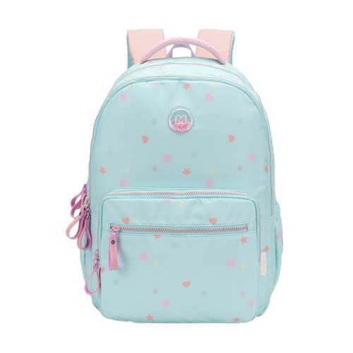 Mochila con doble compartimento Stardust, MARSHMALLOW.
