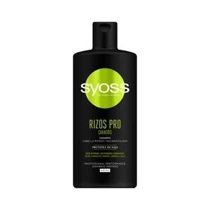 SYOSS Champú hidratante para cabellos ondulados o rizados SYOSS Rizos pro 440 ml.