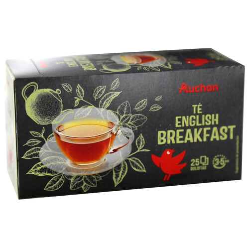 PRODUCTO ALCAMPO Té English Breakfast (Té Negro) 25 uds. 43,75 g.