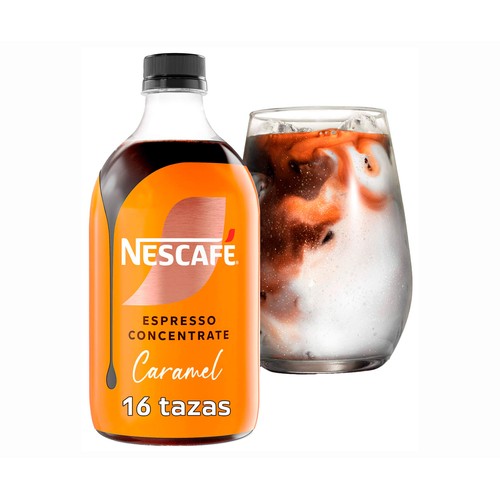 NESCAFÉ Bebida concentrada espresso de caramelo 500 ml.