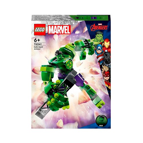 LEGO Marvel - Armadura Robótica de Hulk +6 años