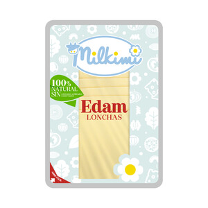 MILKIMI Queso lonchas Edam MILKIMI 150 g.