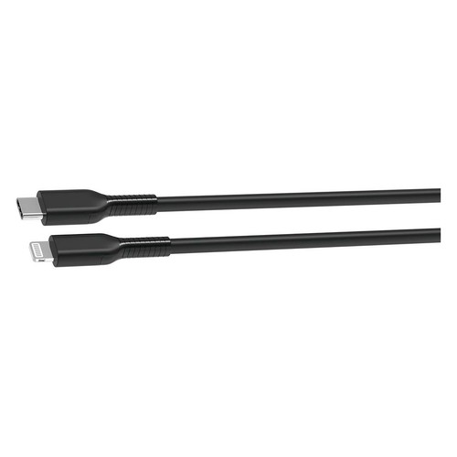 Cargador de coche QILIVE negro, 1 USB tipo C, 20W