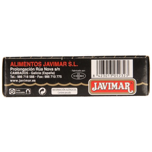 JAVIMAR Atún en aceite de oliva lata de 81 g.