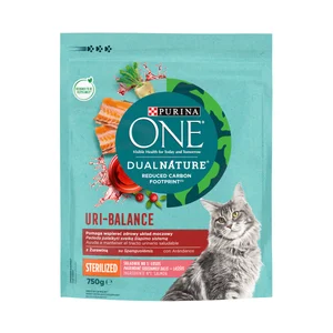 PURINA One dual nature Alimento para gatos esterilizados que ayuda a mantener el tracto urinario saludable 750 g.