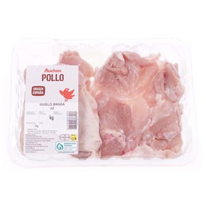 Auchan Muslos de Pollo para Brasa X2. Producto Alcampo 450 G