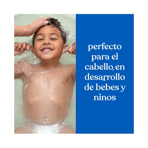 JOHNSON'S Kids Crema de peinado para cabello encrespado y rizado 200 ml.