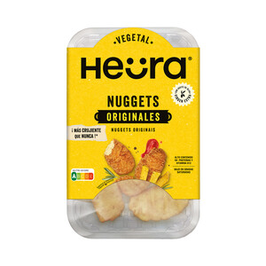 HEÜRA Nuggets vegetales a base de proteína de soja HEÜRA 6 uds.