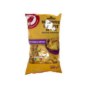 Imagen de PRODUCTO ALCAMPO Nachos fritos de maíz con sabor a queso PRODUCTO ALCAMPO 300 g.