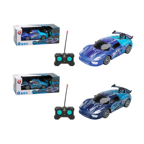 Coche teledirigido Spy Cores 1:24, +6 años, ONE TWO FUN. surtido.