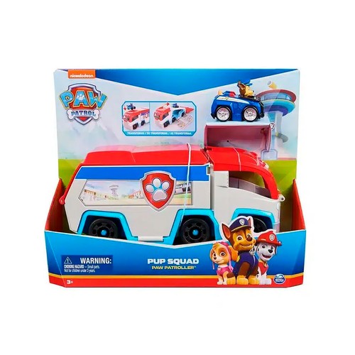 Camión de juguete Pup Squad Patrulla Canina, 3-4 años.