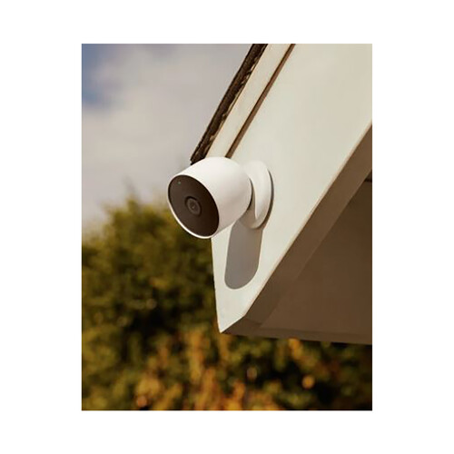 Cámara de seguridad inteligente GOOGLE Nest Cam,1080p, visión nocturna, detección de movimiento.