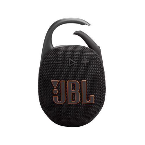 Altavoz Bluetooth con clip 5 JBL, color negro.