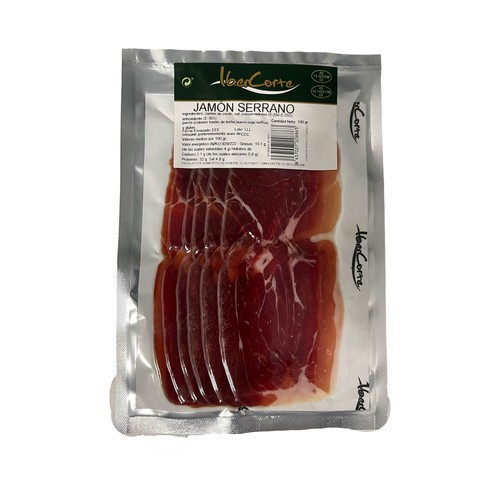 IBER CORTE Jamón serrano loncheado 100 g.