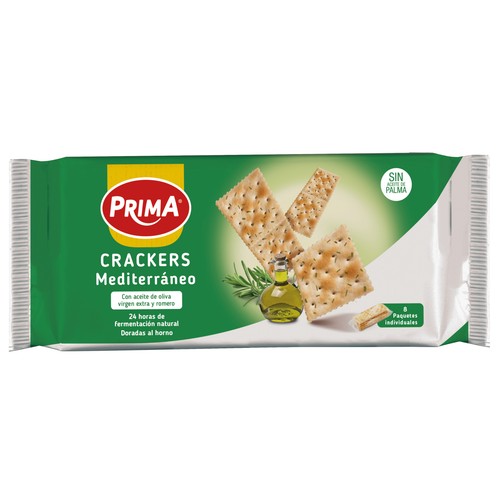 PRIMA Mediterráneo Crackers 250 g.