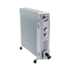Imagen de Radiador de aceite QILIVE Q.6258 blanco, 2500W, 4 niveles