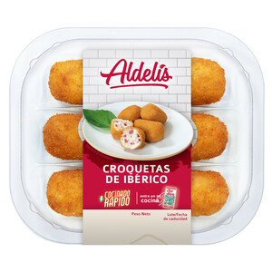 Imagen de ALDELÍS Croquetas de ibérico prefritas ALDELÍS 6 uds.