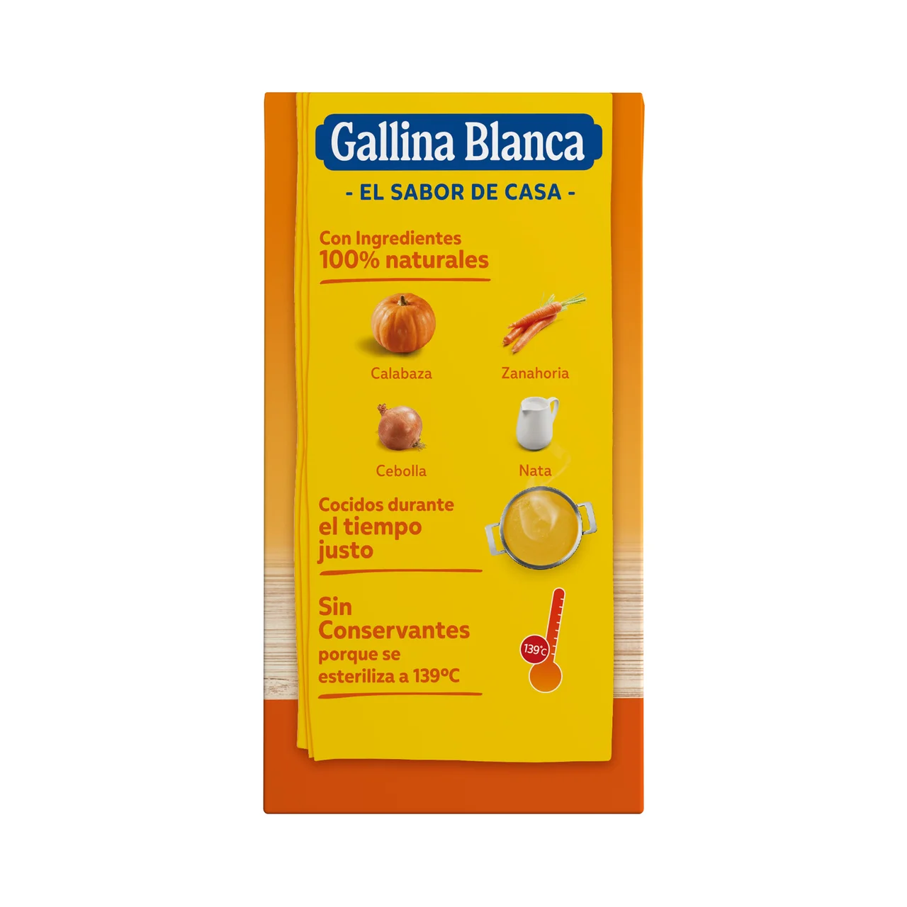 Crema de calabaza 500 ml.