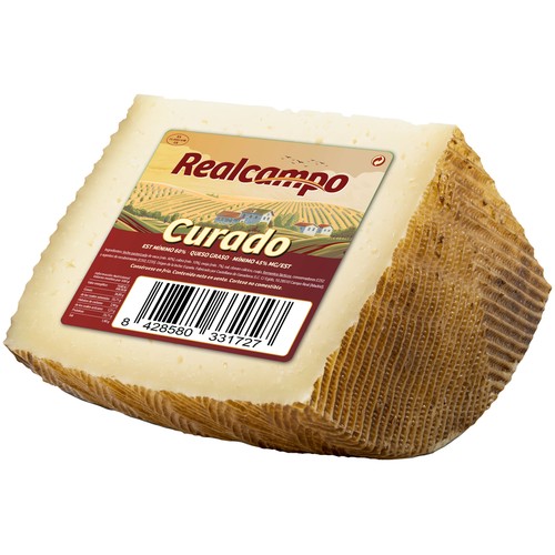 REALCAMPO Queso de mezcla curado cuña  400g