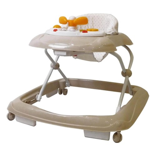 Andador ASALVO Baby Stars beige, desde 7 a 12 meses.