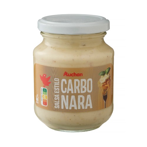 PRODUCTO ALCAMPO Salsa carbonara PRODUCTO ALCAMPO 350 g.