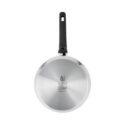 Cazo de acero inoxidable apto para inducción, 20cm. ACTUEL.