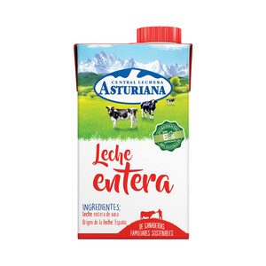 CENTRAL LECHERA ASTURIANA Leche entera de vaca, de origen española CENTRAL LECHERA ASTURIANA 500 ml.