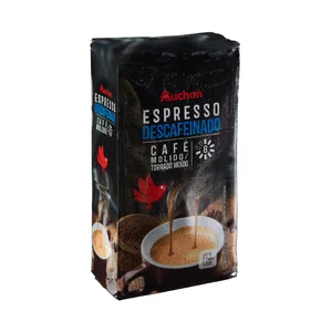 PRODUCTO ALCAMPO Café molido natural descafeinado espresso 250 g.