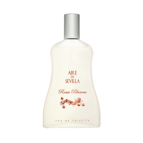 AIRE DE SEVILLA Agua fresca de rosas blancas Eau de toilette para mujer con vaporizador en spray 150 ml.