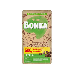 BONKA Cáfe molido mezcla del Trópico BONKA 500 g.