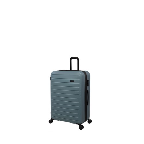 Maleta de cabina rígida de color azul de 53,5 cm y 8 ruedas, AIRPORT ALCAMPO Legion.