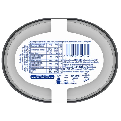 PHILADELPHIA Queso untable natural de 100 g.