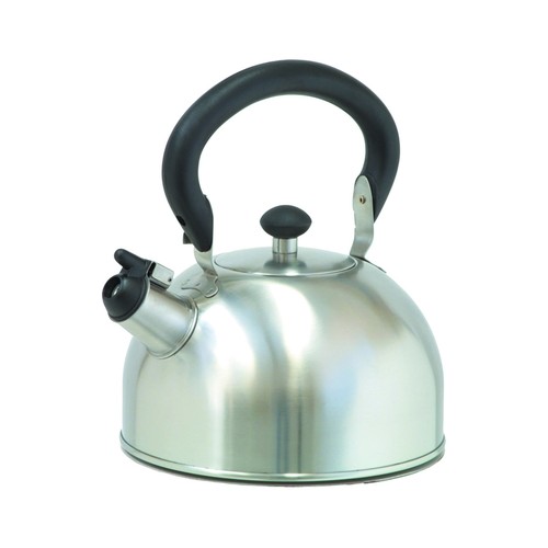 Cafetera tetera silbante de acero inoxidable, 1,5 litros IBILI.