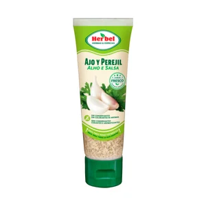 HER"BEL Picada de ajo y perejil sin conservantes ni colorantes, tubo 80 g.