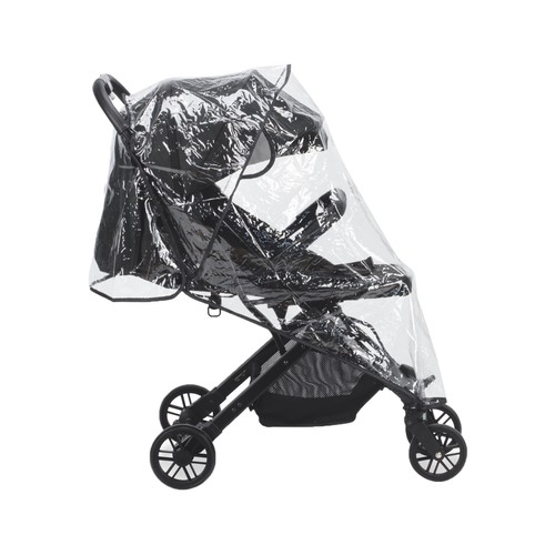 Silla de paseo para bebé hasta 15 kg, color negro, INTERBABY Minimum Space.
