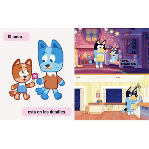 Un cuento - Con amor de BLUEY. Género: infantil.