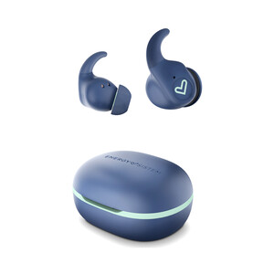 Imagen de Auriculares deportivos tipo intrauditivo ENERGY SISTEM INDIGO ARENA BLUETOOTH, hasta 20 horas de autonomía, color azul.