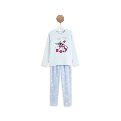 Pijama tacto peluche Disney STITCH, talla 8.