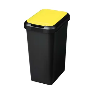 ACTUEL Cubo de basura color amarillo 24 l.