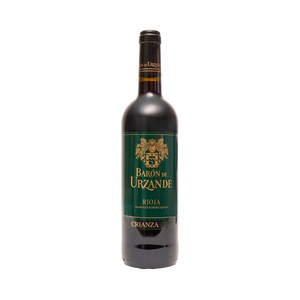 Imagen de BARON DE URZANDE Vino  tinto crianza con D.O. Ca. Rioja botella 75 cl.