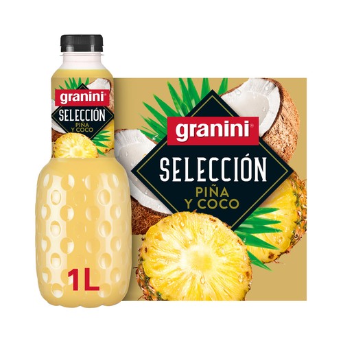 GRANINI Néctar piña y coco Selección botella de 1 l.