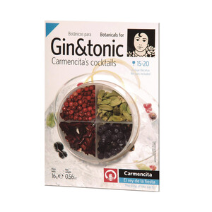 Imagen de CARMENCITA Botánicos para preparar gintonics CARMENCITA Cocktails 16 g.