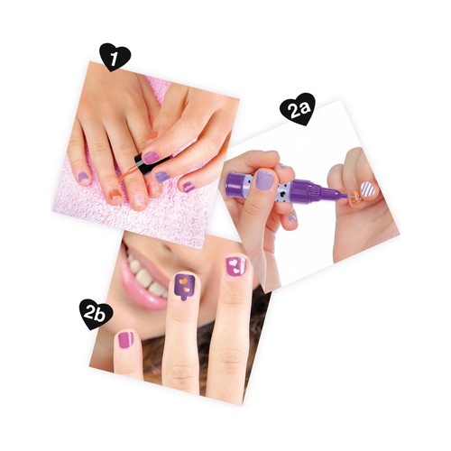 Centro para crear diseños de uñas, Centro de uñas de Fantasía, Srta. Pepis DISET.