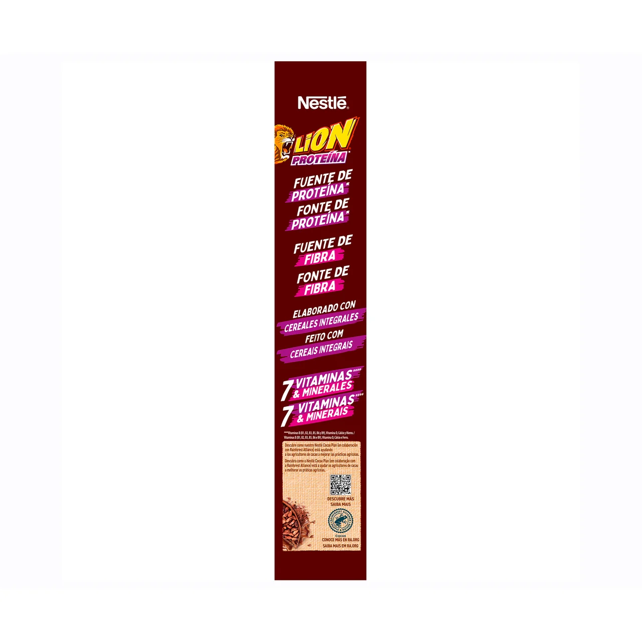 Cereales de caramelo y chocolate Lion 340 g.