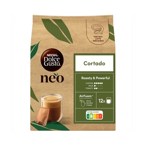 DOLCE GUSTO NEO Café cápsulas cortado 12 uds. 69 g.