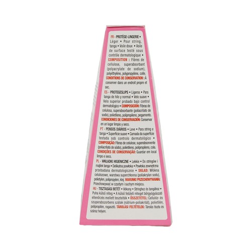 PRODUCTO ALCAMPO Salvaslips finos para tanga de hilo o normal 30 uds.