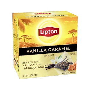 LIPTON Té de vainilla y caramelo 20 uds. de 1,7 g,