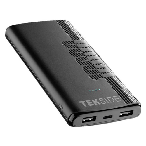Batería portátil CELLULARLINE TKSPB10000WLK Ión, color negro, 10.000 MAh, Cable usb a - usb c incluido