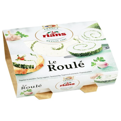 RIANS Queso le Roulé finas hierbas RIANS 150 g.